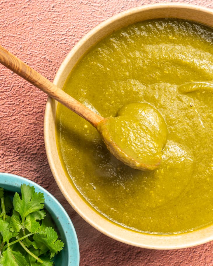 Green Enchilada Sauce (Homemade) Kitchn